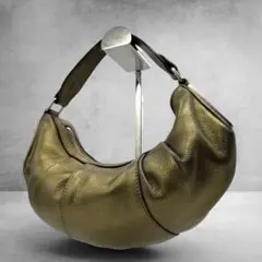 archive CK metallic leather bag y2k 2628