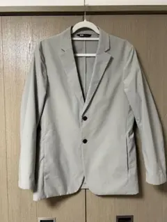 UNIQLO Theory 感動ジャケット ライトグレー M