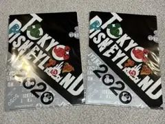 【新品未使用】東京ディズニーランド 2020年限定クリアファイル2枚セット