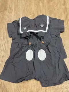 Disney ミッキー セットアップ 80cm 半袖 上下セット 美品