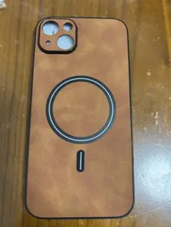 iPhone14Plus 用レザー調ケース MagSafe対応