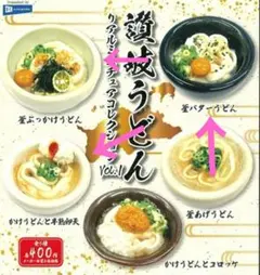 3点 讃岐うどん リアルミニチュアコレクション Vol.1香川県高松オルネ店限定