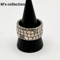 M's collection エムズコレクション リング クロコダイル 925