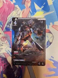 ガンダムカードゲーム GCG ガンダムNT-1 アレックス LR+ パラレル