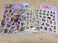 イタリアンブレインロッド　ウォーターシール　ぷっくりシール　3枚セット