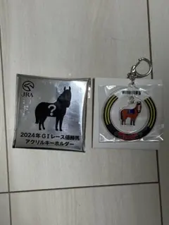 【非売品】チェルヴィニア JRA 2024 GⅠ優勝馬アクリルキーホルダー秋華賞