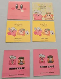 カービィカフェ　ステッカー　チェックイン　限定