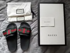 【正規品・付属品完備】GUCCI グッチ リボン スリッパ サンダル サイズ