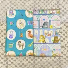 ❤︎ yukiemon ２種類セット❤︎ オックス生地 綿１００%１０８㎝×５０㎝