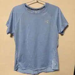 New Balance ランニング 半袖Tシャツ ライトブルーのサムネイル