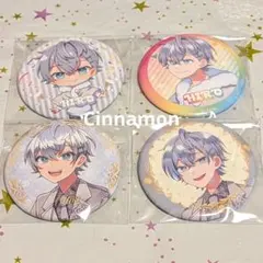 カラフルピーチ ぷぴぱ 缶バッジ ヒロ 4個セット おまけ付き