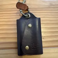 イルビゾンテ キーケース レザー 本革 IL BISONTE ダークブラウン