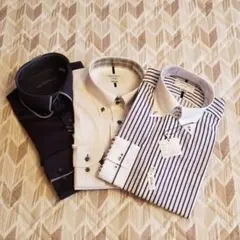 ORIHICAオリヒカ&P.S.FA ドレスシャツ3枚セット sizeM