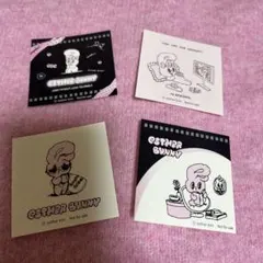 エスター・バニー ステッカー 4枚セット