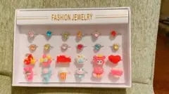 カラフルリングセット 24個入り