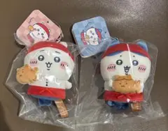 ちいかわ　ちいかわ焼き　店員さんなマスコット　ちいかわ　ハチワレ