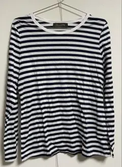 【約2万円/1度着用】マッキントッシュ ボーダーカットソー