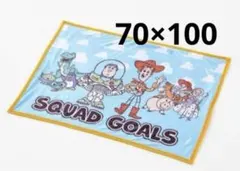 しまむら トイストーリー ブランケット ひざ掛け 70 100 mewoo