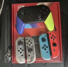 Switch有機ELモデル　マリオレッド美品　プロコンとJoy-Con付き