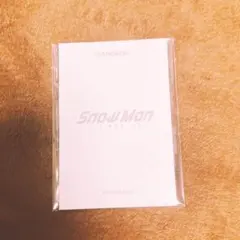 SnowMan1stPOPUP フォトカードD 阿部亮平