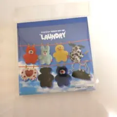 【mojojojo Laundry】スクエアメモ　モジョジョジョ　ランドリー