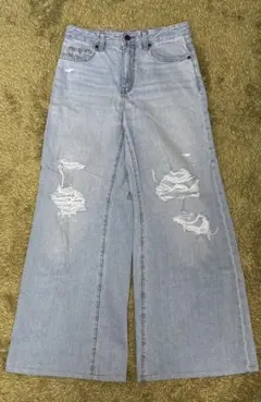 GU ダメージジーンズ　Ｓ