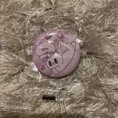 くら寿司 ビッくらポン エスターバニー 缶バッジ ラベンダーバニー