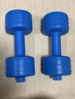 ウォーターダンベル 2個セット ブルー