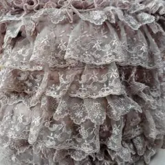 ピンク レース フリルバック