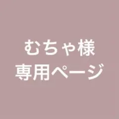 むちゃ様専用ページ