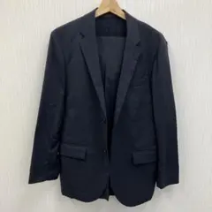 UNIQLO メンズ ビジネススーツ セットアップ ブラック　中古のサムネイル