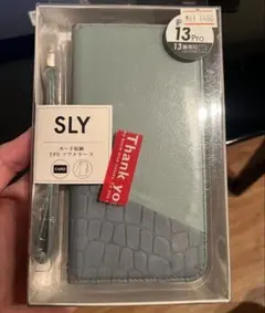 SLY iPhone 13 Pro 手帳型ケース TPUのサムネイル