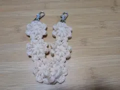 花モチーフ スマホハンドストラップ