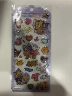 サンリオ　シール　ドロップジュエリー　日焼け　キティちゃん