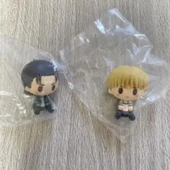 一番くじ進撃の巨人～それぞれの決意～ ちょこのっこ 2体セット エレン アルミン