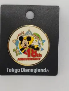 東京ディズニーランド　15周年ミッキーピンバッジ