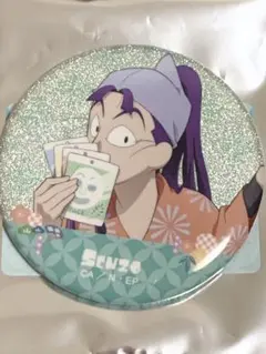 忍たま みんなで商い 立花仙蔵 グリッター缶バッジ