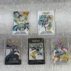 新品未開封　初音ミク　ポケモン　ららぽーと東京ベイ限定　クリアカード　コンプ