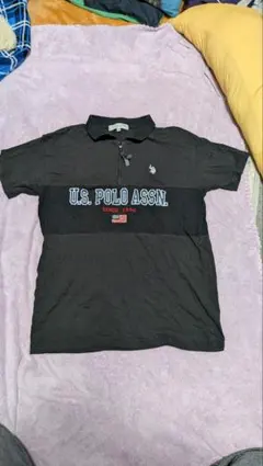 U.S. POLO ASSN. 黒ポロシャツのサムネイル