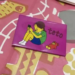 teto バンド ピンバッジ
