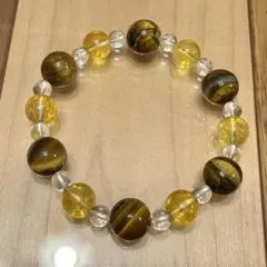タイガーアイ シトリン ブレスレット