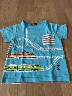 Tシャツ 100cm 列車　クレードスコープ