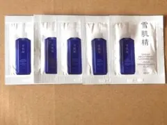 薬用雪肌精　ブライトニングクレンジングオイル　試供品５包のサムネイル