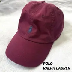 POLO RALPH LAUREN ラルフローレン ボルドー キャップ