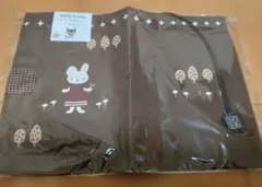 【未開封】のあぷらす しおり付布製ブックカバー (文庫本サイズ、うさぎイラスト)