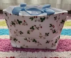 WEDGWOOD ウェッジウッド　保冷手さげバッグ　巾着型　ランチのサムネイル
