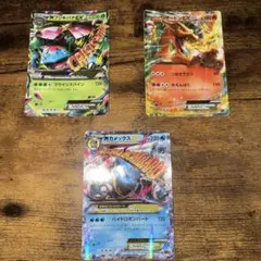 リザードンEX MフシギバナEX MカメックスEX XY 3枚セット