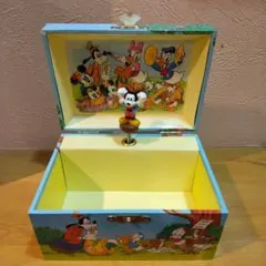 ミニーマウス オルゴール ジュエリーボックス レトロ Disney - 東京ディズニーランド オルゴール ジュエリーボックス レトロ