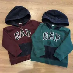 GAP フード付きトレーナー 2色セット　双子