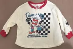 リトシー　トミカ　ロンT ミッキー　ミニー　 しまむら　90サイズ